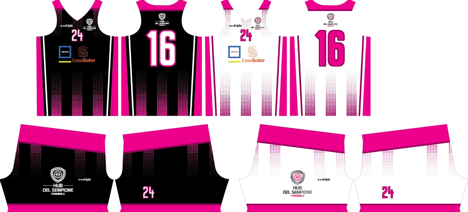 Divise da gioco - HUB GIRLS