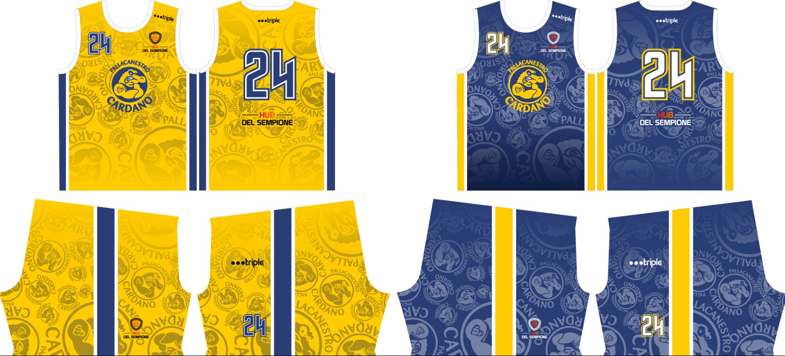 Divise da gioco - BASKET CARDANO AL CAMPO