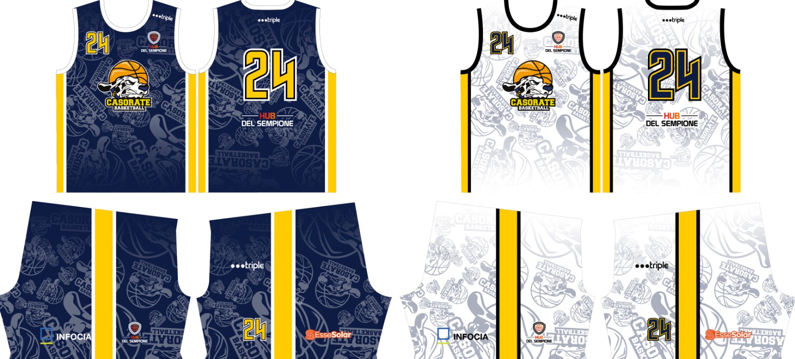 Divise da gioco - CASORATE BASKET