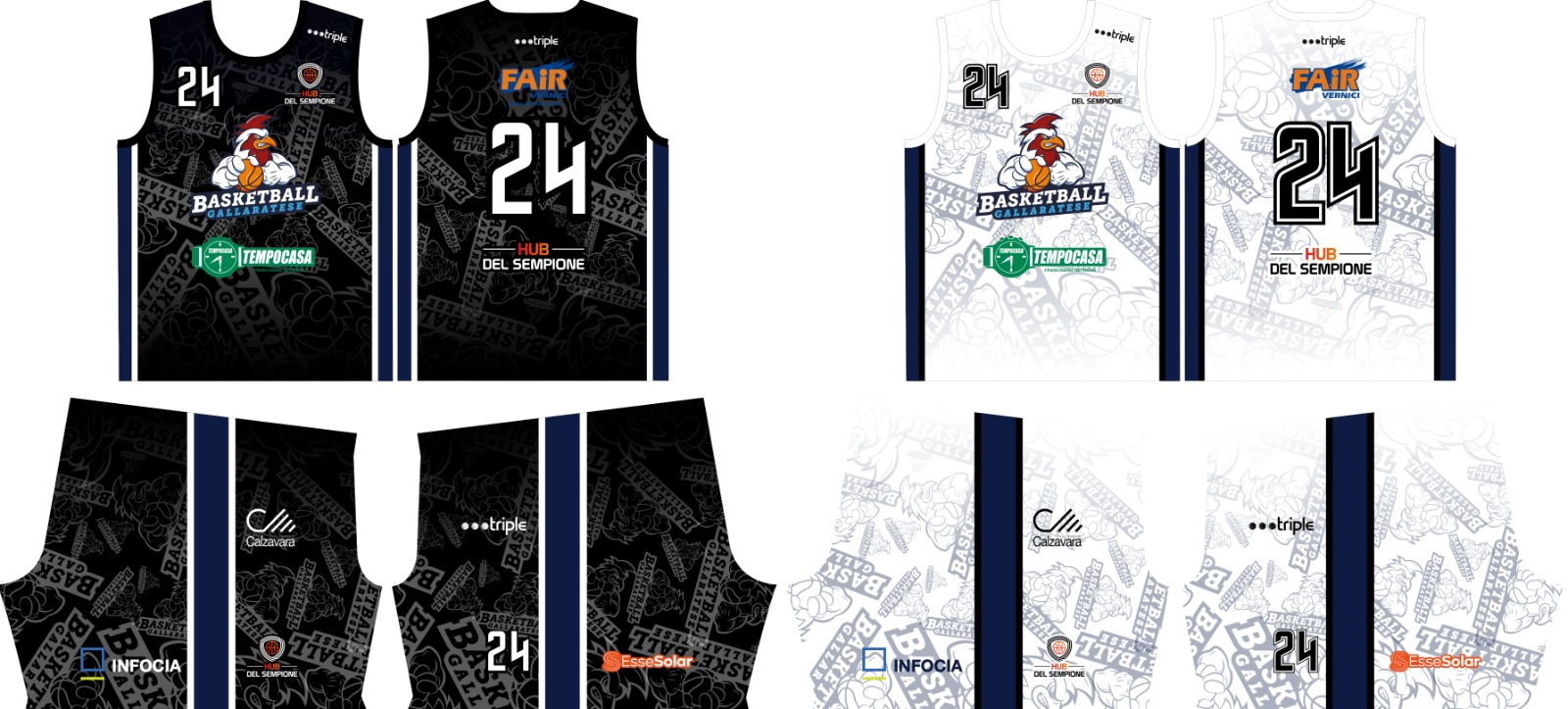 Divise da gioco - BASKETBALL GALLARATE